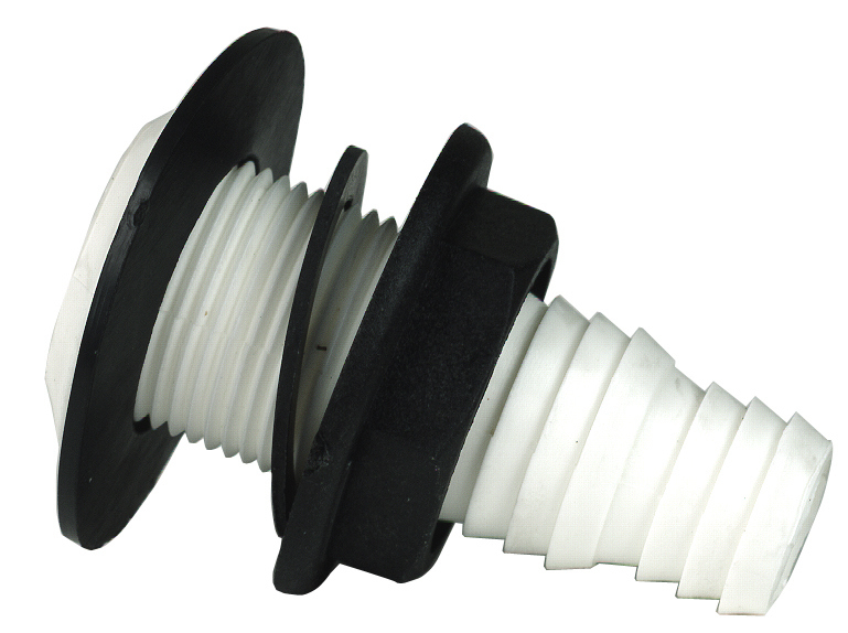 GENOMFÖRING PLAST 3/4X19/22 MMMED KONTRAMUTTER - Gelia