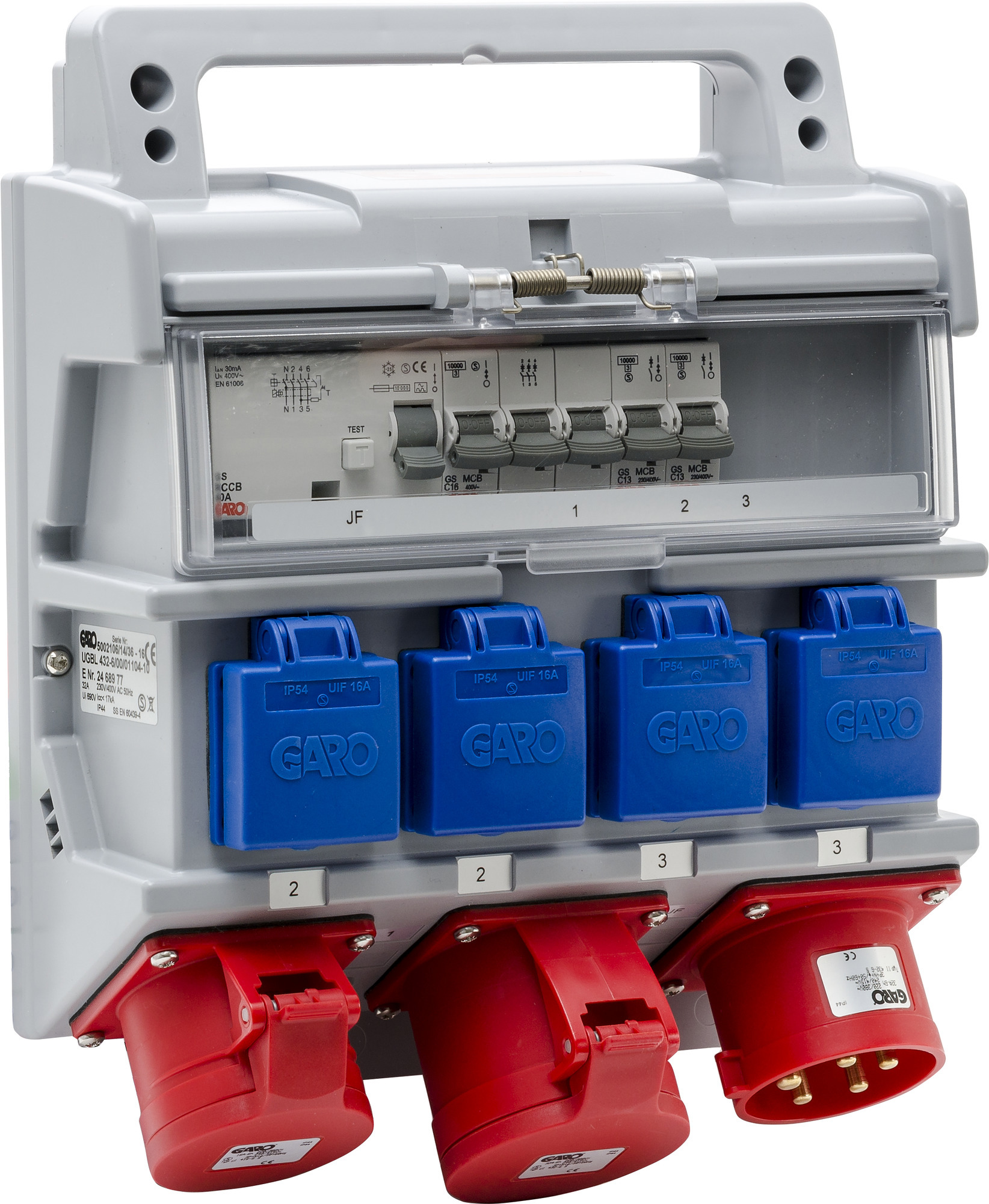 ELVÄSKA 32A JFB U GBL 432-6/00/01104-10 - GARO Elflex