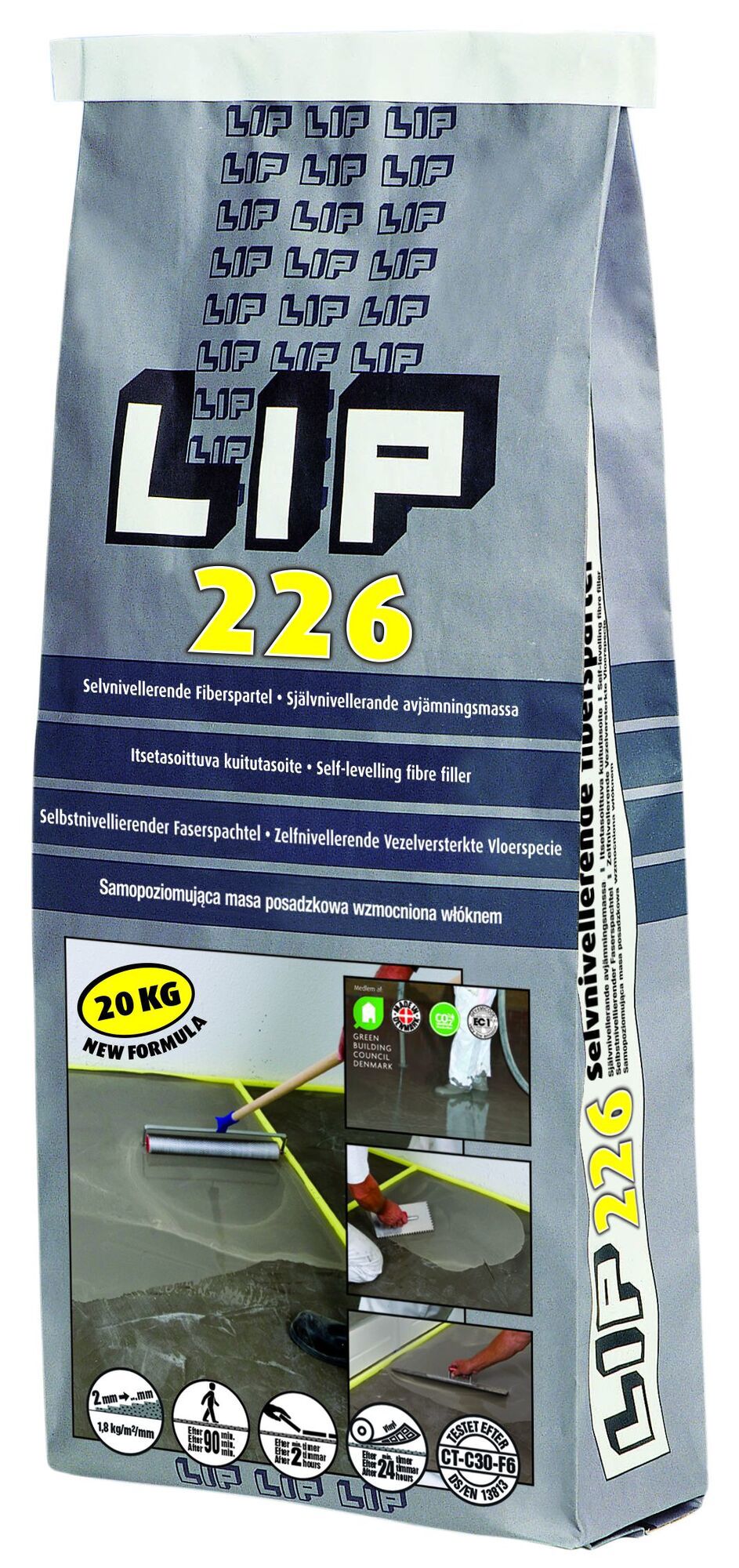 LIP 226 FIBERSPACKEL 20KG - LIP