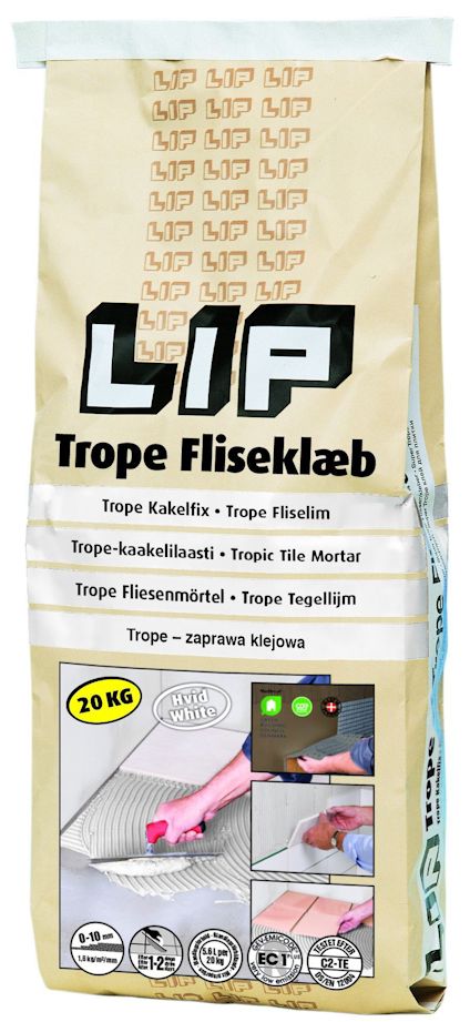 LIP TROPE KAKELFIX VIT 20 KG