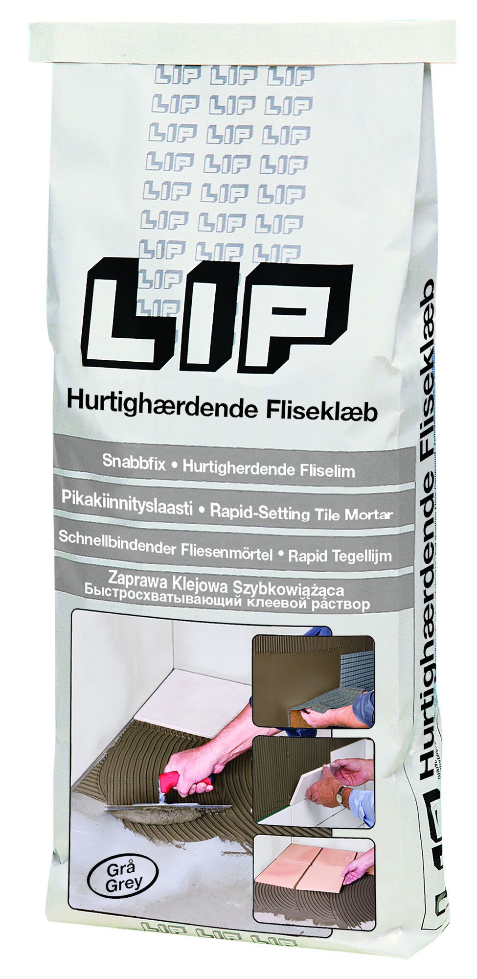 LIP SNABBFIX GRÅ - LIP