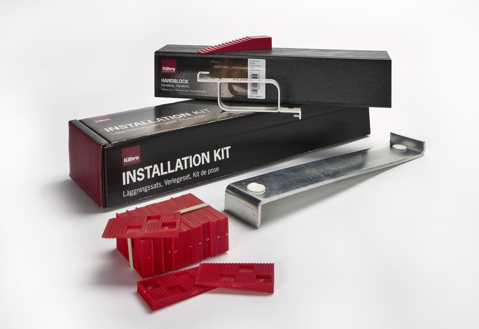 KÄHRS LÄGGNINGSKIT - SLAGKLOTSGOLVJÄRN KILAR LÅSVERKTYG - Kährs