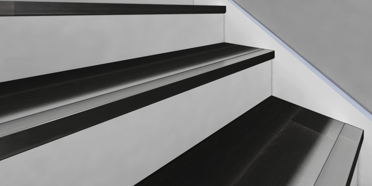 KÄHRS MASSIV TRAPPNOS EK 60X35X1830 CHARCOAL - Kährs