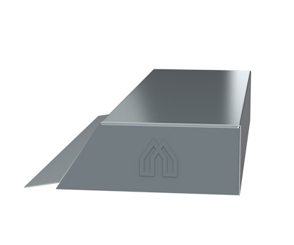 GAVELBESLAGSAVSLUT MED MONT. LOCK VÄNSTER L=200 MÖRKGRÅ