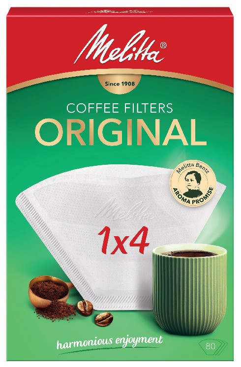 KAFFEFILTER ORIGINAL 1X4 80P - Melitta