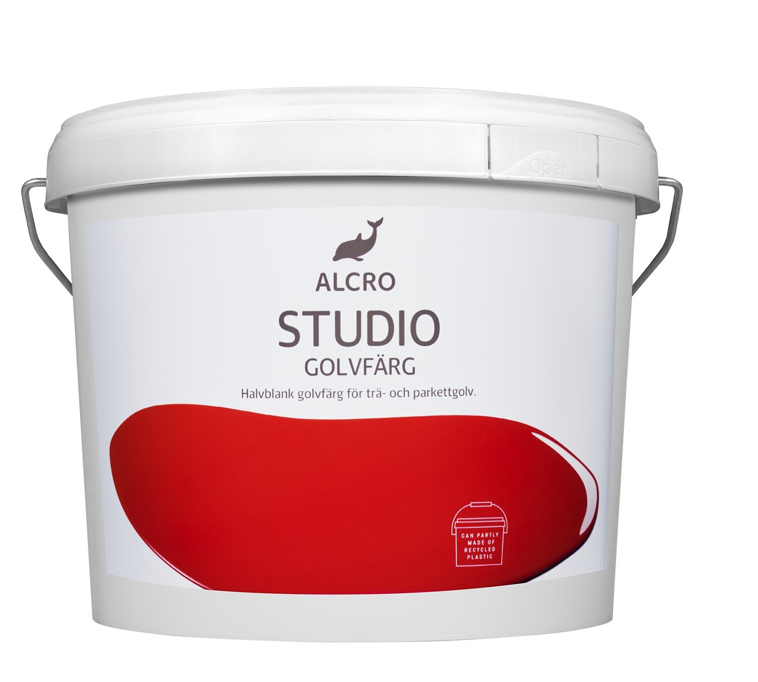 GOLVFÄRG STUDIO HALVBLANK BAS C 9L - Alcro