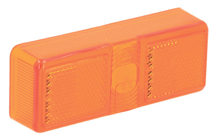 RESERVGLAS SIDOMARKERING 110X41 GUL