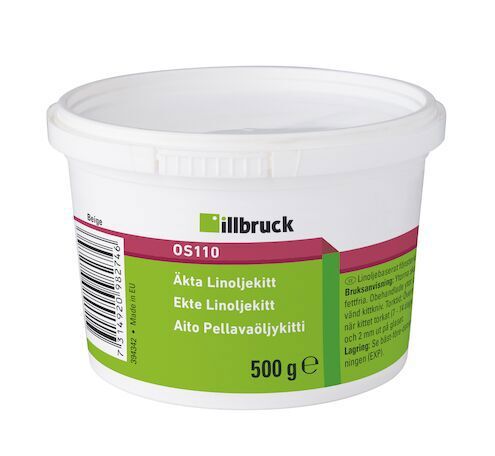 LINOLJEKITT ÄKTA OS110 BEIGE 500 G - illbruck