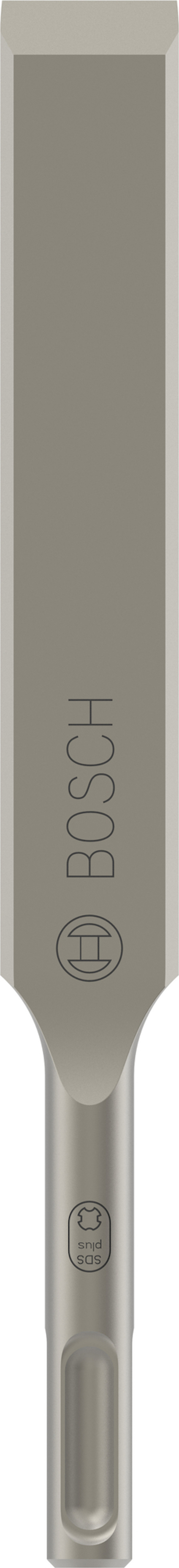 Mejsel med Bosch-logotyp och SDS plus fäste.