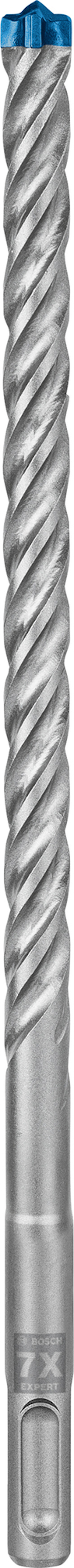 Borr med spiralspår och blå spets.