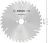 Cirkelsågblad för trä från Bosch med 48 tänder och specifikationer tryckta på ytan. Diameter 160 mm.